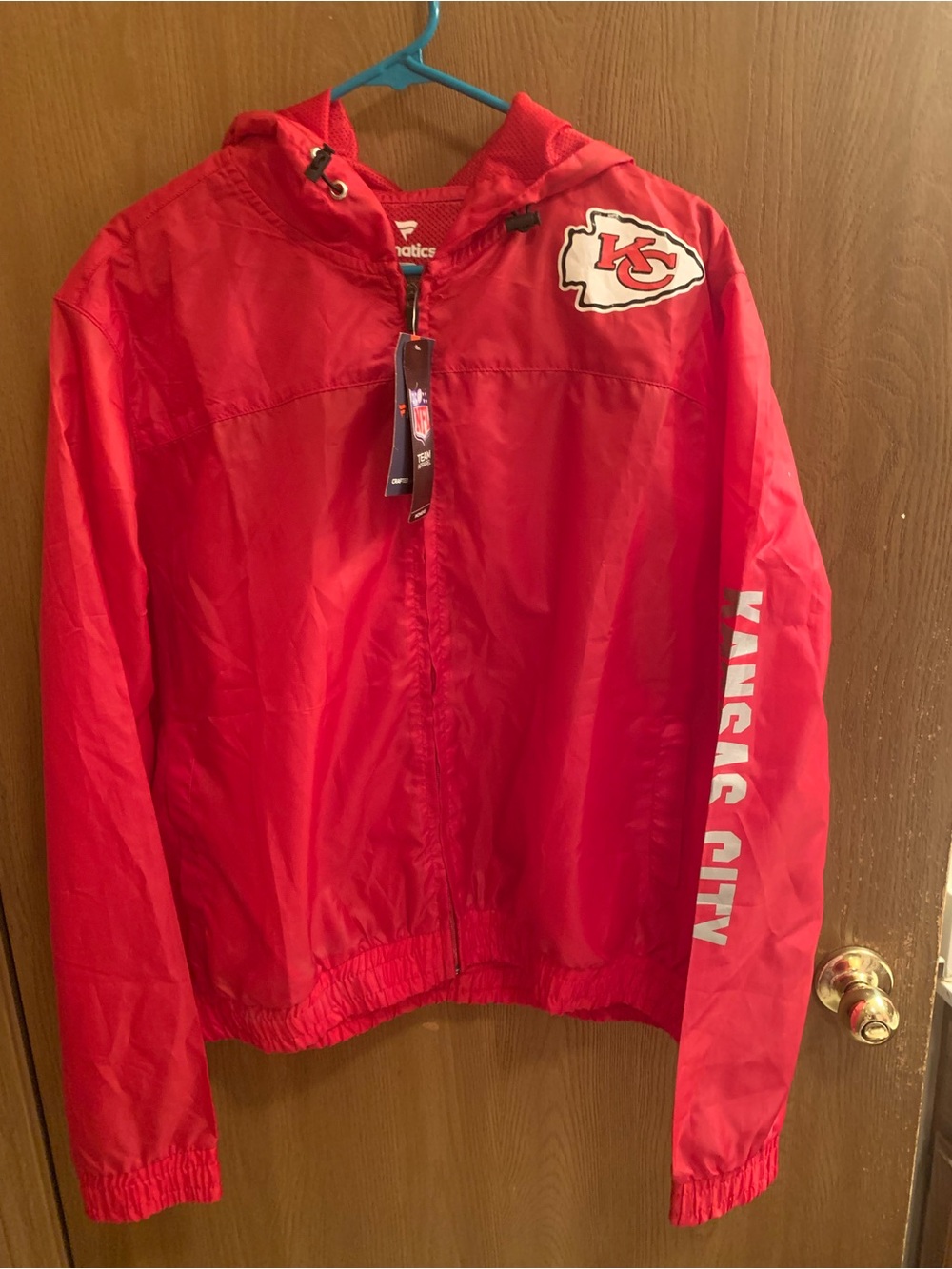 Fanatics NFL Kansas City Chiefs Hooded Windbreaker
